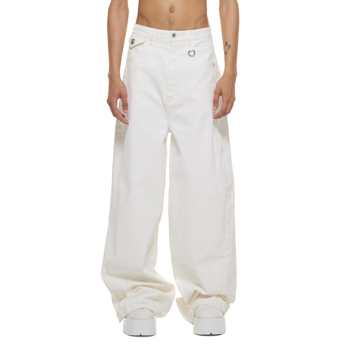 JULIUS 937PAM5 Off White / Dk Wide Pants