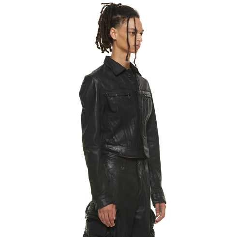 JULIUS 937BLM1-C Black / Corset Jacket