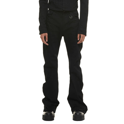 JULIUS 937PAM2 Black / Bending Flare Pants