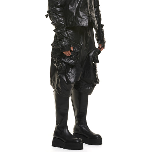 JULIUS 937PAM21 Black / Tactical Pants