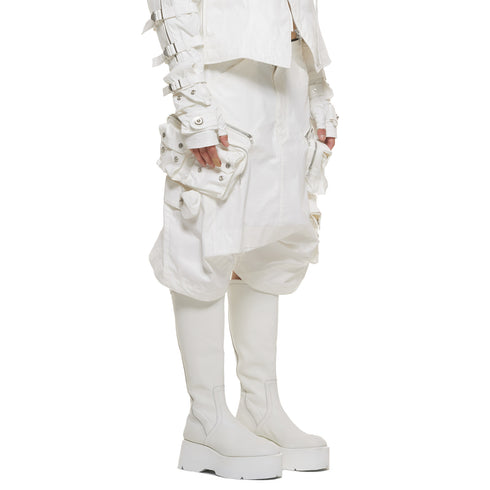 JULIUS 937PAM21 Off White / Tactical Pants