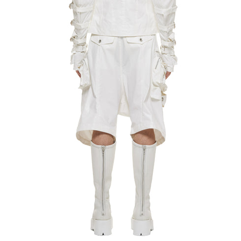 JULIUS 937PAM21 Off White / Tactical Pants