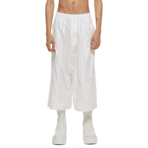 JULIUS 937PAM23 Off White / Croped Baggy Pants