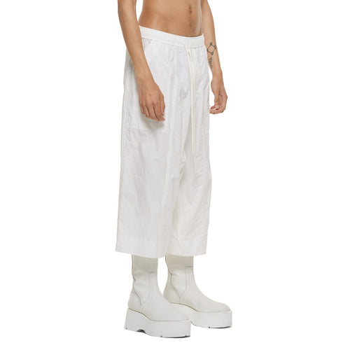 JULIUS 937PAM23 Off White / Croped Baggy Pants