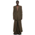 JULIUS 937JAM1-S Brown / Layered Tailored Jacket