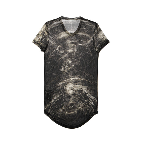 JULIUS 937CUM29-P Black / Sheer Hs Top