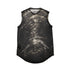 JULIUS 937CUM30-P Black / Sheer Sleeve Less Top