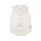 JULIUS 937CUM30-P Off White / Sheer Sleeve Less Top
