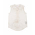 JULIUS 937CUM30-P Off White / Sheer Sleeve Less Top