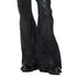 JULIUS 947PAM1-C Luster Black / Coated Jet Pants