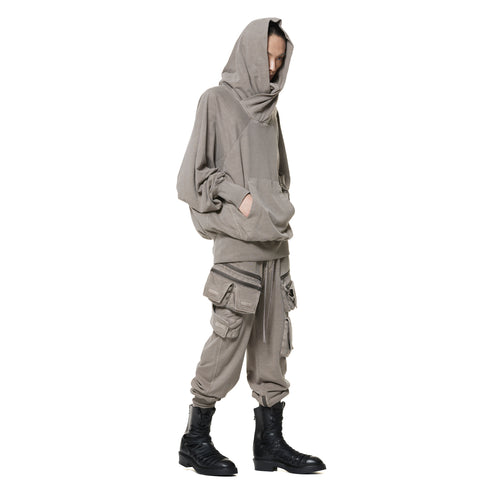 JULIUS 947CUM2-G Milo / W Neck Hoodie