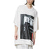 JULIUS 947CPM1 Off White / Prayer Super Big T-Shirt