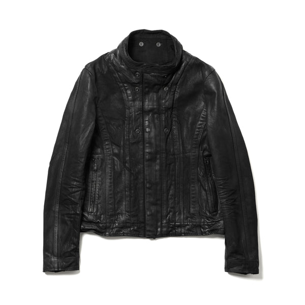 JULIUS 957BLM6 Black / Urban Seamed Jacket