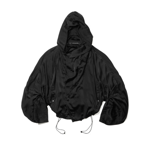 JULIUS 957BLM11 Black / Structural Jacket