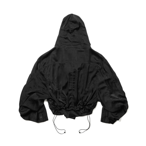 JULIUS 957BLM11 Black / Structural Jacket