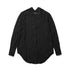 JULIUS 957SHM4 Black / Slit Neck Shirt