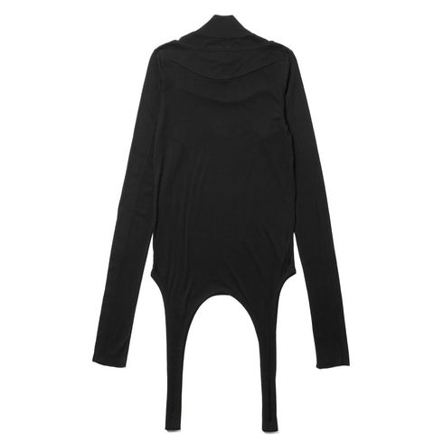JULIUS 957CUM8 Black / Droid High Neck Top