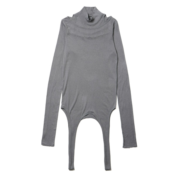 JULIUS 957CUM8 Cement / Droid High Neck Top