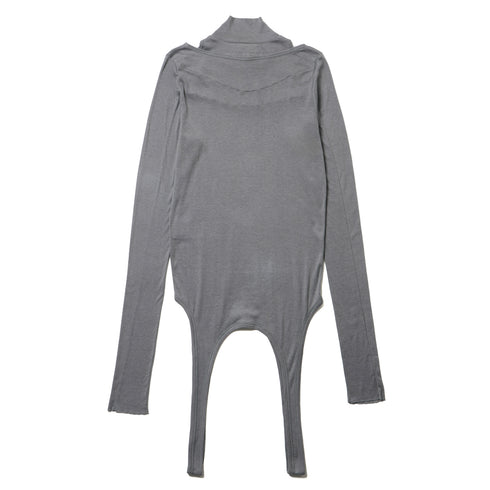 JULIUS 957CUM8 Cement / Droid High Neck Top