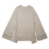 JULIUS 957CUM12 Greige / Flare Sleeve Top