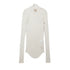 JULIUS 957CUM5 Plaster / High Neck Skinny Top
