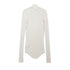 JULIUS 957CUM5 Plaster / High Neck Skinny Top