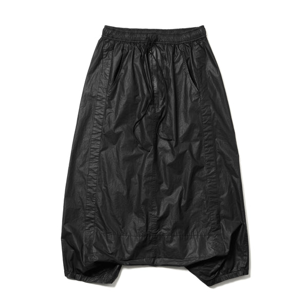 JULIUS 957PAM6 Black / Cropped Drop Crotch Pants