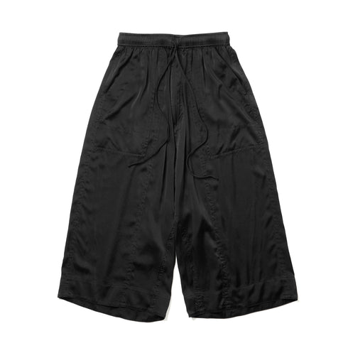 JULIUS 957PAM19 Black / Cropped Baggy Pants