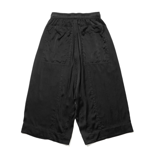 JULIUS 957PAM19 Black / Cropped Baggy Pants