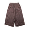 JULIUS 957PAM19 Ash Purple / Cropped Baggy Pants
