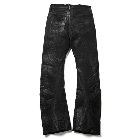 JULIUS 957PAM12 Black / Bending Flare Pants