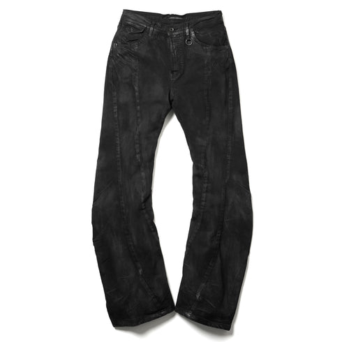JULIUS 957PAM12 Black / Bending Flare Pants