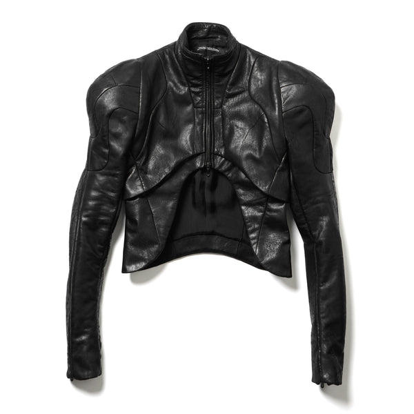 JULIUS 957JAM3 Black / Droid Short Jacket
