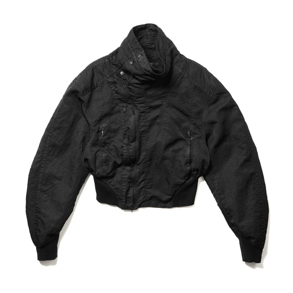 JULIUS 957BLM8 Black / Volcano Bomber Jacket