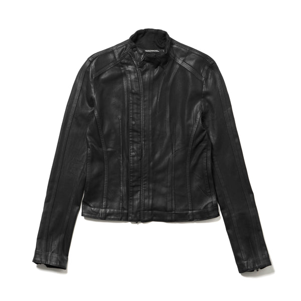 JULIUS 957BLM5 Black / Seamed Skinny Jacket