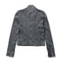 JULIUS 957BLM5-GR Steel / Seamed Skinny Jacket