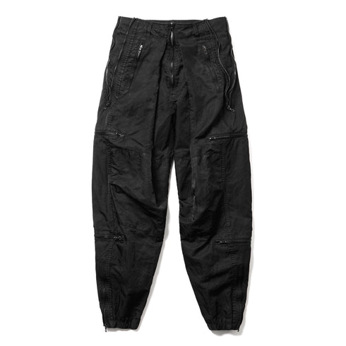 JULIUS 957PAM15 Black / Flight Zip Pants