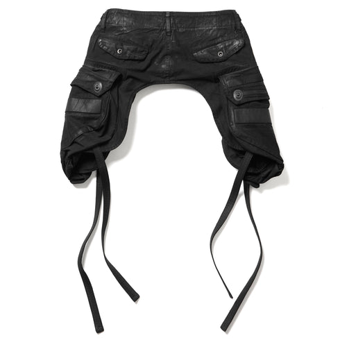JULIUS 957SKU2 Black / Gas Mask Waist Gear