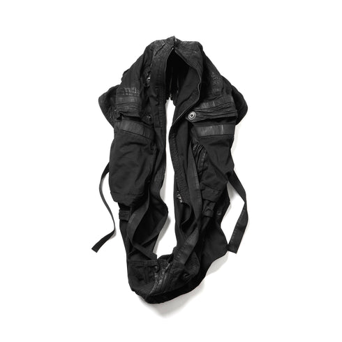 JULIUS 957SKU1 Black / Gas Mask Skirt