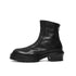 JULIUS 957FWM1 Black / Front Zip Boots
