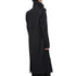 JULIUS 957COM1 Black / Coverd Neck Coat