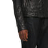 JULIUS 957BLM10 Black / Urban Seamed Jacket