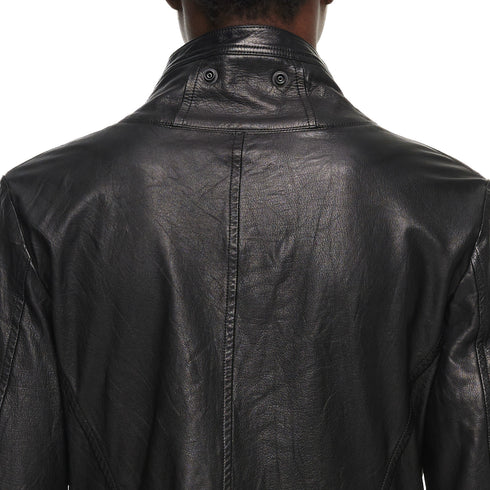 JULIUS 957BLM10 Black / Urban Seamed Jacket