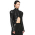 JULIUS 957JAM3 Black / Droid Short Jacket