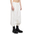 JULIUS 957PAM6 Off White / Cropped Drop Crotch Pants