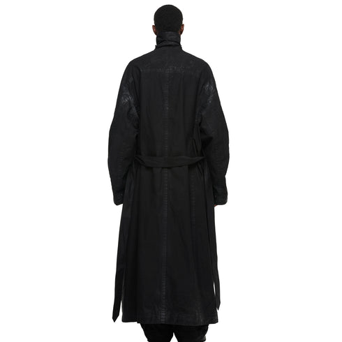 JULIUS 957COM4 Black / Deckard Over Coat