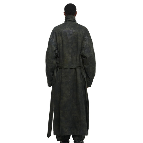 JULIUS 957COM4-P Camouflage / Deckard Over Coat