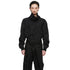 JULIUS 957BLM8 Black / Volcano Bomber Jacket