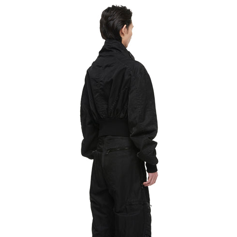 JULIUS 957BLM8 Black / Volcano Bomber Jacket