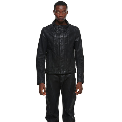 JULIUS 957BLM6 Black / Urban Seamed Jacket